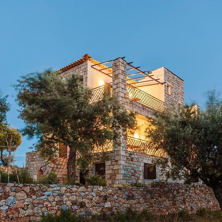 Villa Armonia, Sunset View And Relaxing Beach Vibe Proástion Exterior foto
